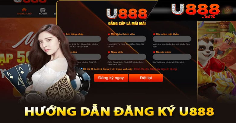 Hướng Dẫn Đăng Ký U888